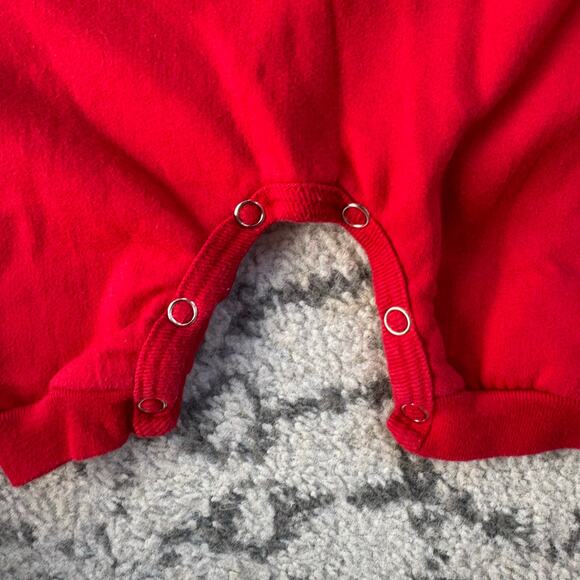 Vtg 1990s Red Oak Sportswear Nebraska Cornhuskers Infant One Piece 0-3M - Picture 4 of 8